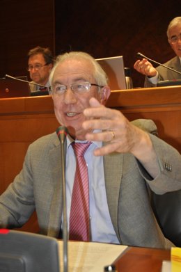 El consejero de Economía y Empleo del Gobierno de Aragón, Francisco Bono
