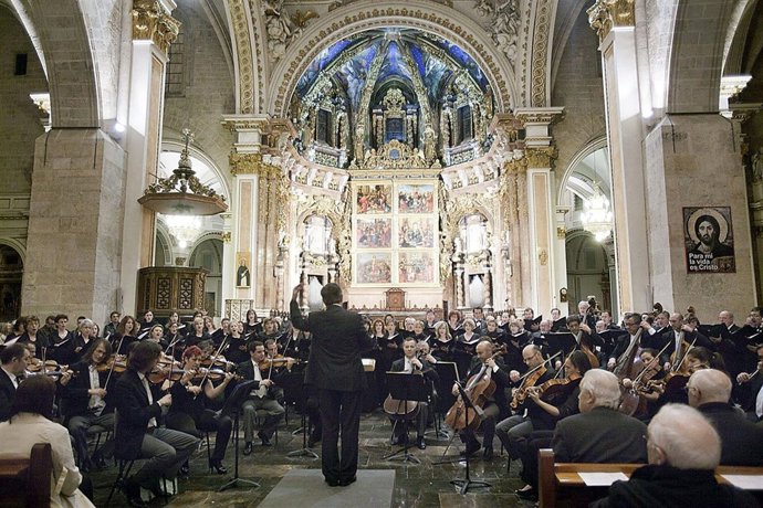 Actuación de la OV en la Catedral de Valencia