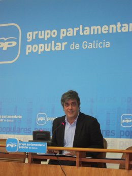 El portavoz del PPdeG en la Cámara, Pedro Puy