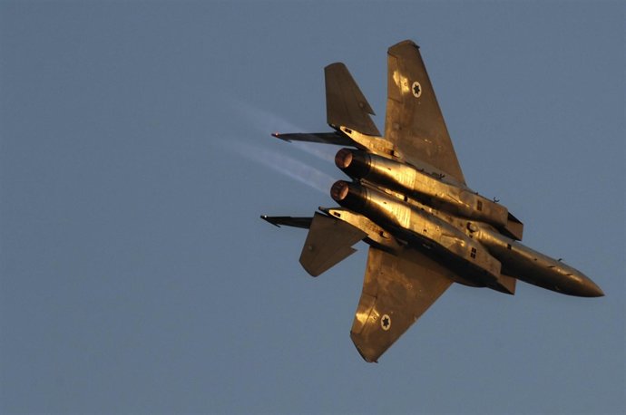 Avión caza de Israel