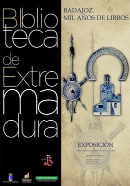Cartel Biblioteca de Extremadura