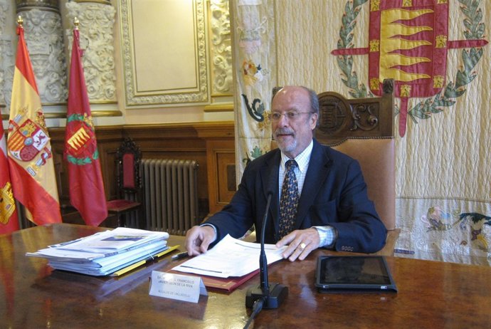 El alcalde de Valladolid, Francisco Javier León de la Riva