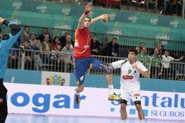Ángel Montoro España-Algeria Mundial Balonmano 2013