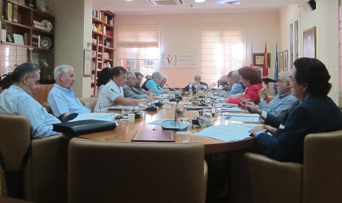 Pleno del CVC con un asistento vacío en primer plano