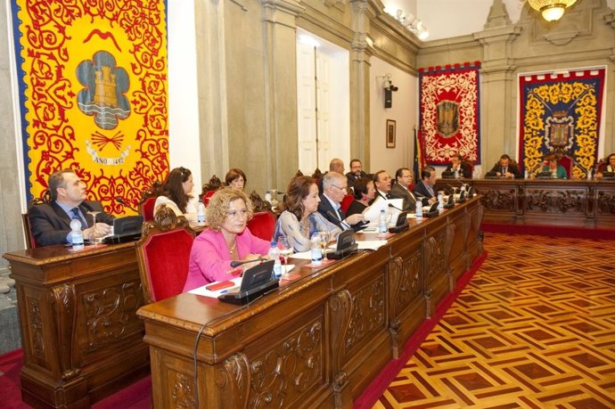 Pleno extraordinario de la corporación municipal de Cartagena
