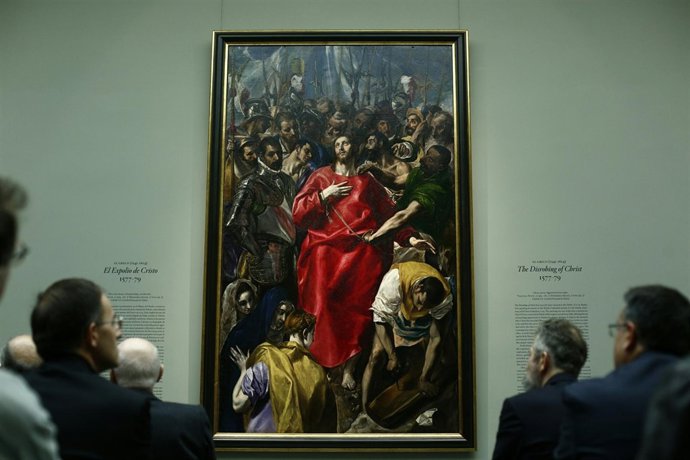Cuadro 'El expolio de Cristo', ahora en el Prado