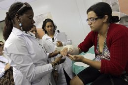 Médico cubana participante en el programa sanitario brasileño 'Más Médicos'.