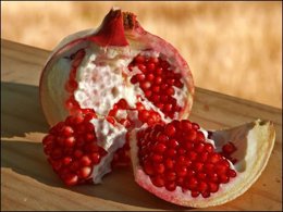 granada, fruta