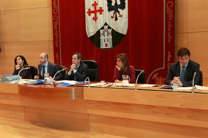 Pleno municipal celebrado este lunes en Alcobendas