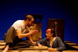 Escena de 'Robinson y Crusoe'