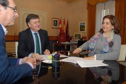 Vázquez y Díez firman el convenio