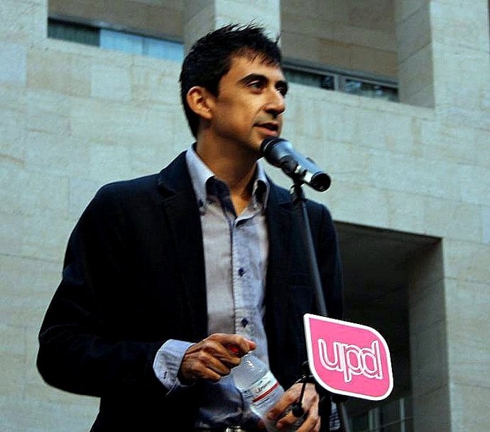 Rubén Juan Serna, portavoz de UPyD en el Ayuntamiento de Murcia