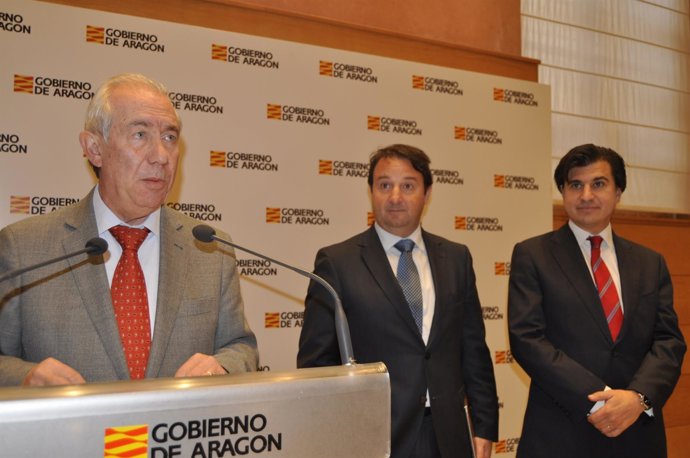 Francisco Bono, José María García e Ignacio Martínez  Albornoz.