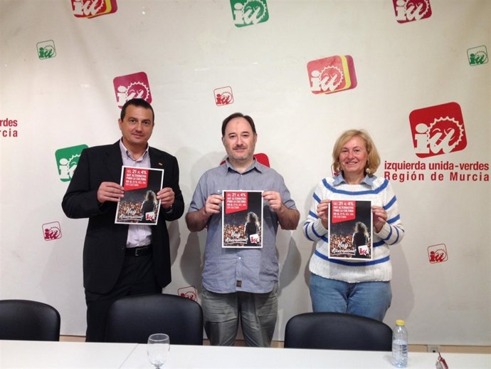 José Antonio Pujante, David Hernández y Manoli Sevilla