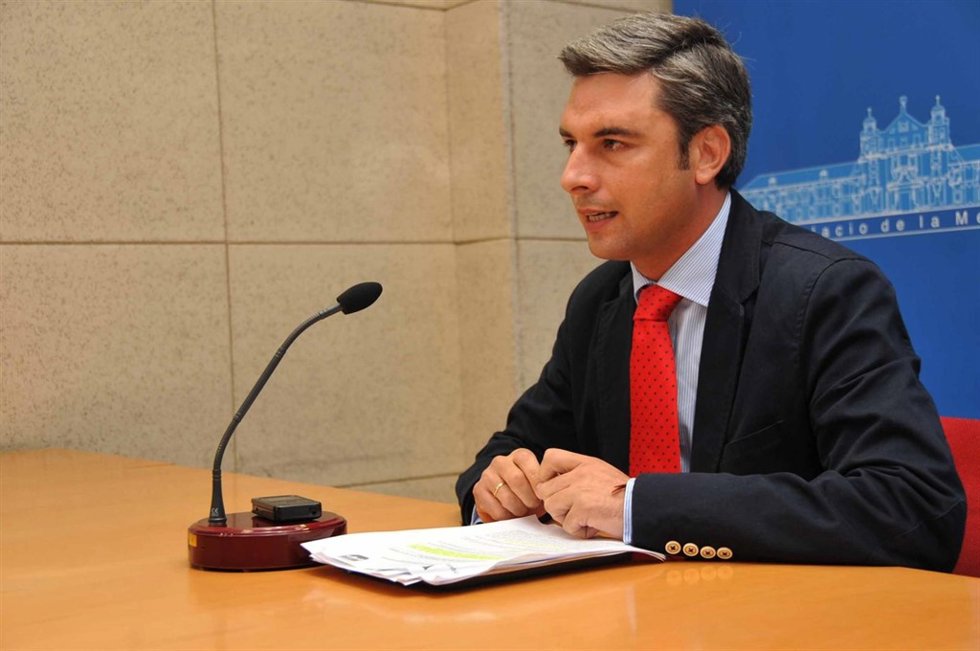 Lorite en la rueda de prensa