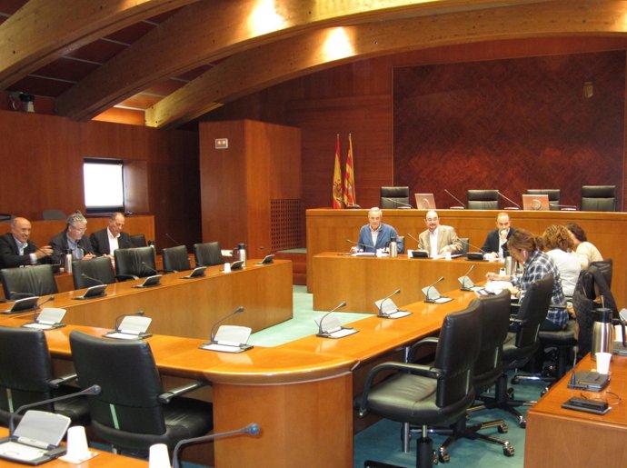 Reunión del Plenario del Grupo Socialista en las Cortes de Aragón