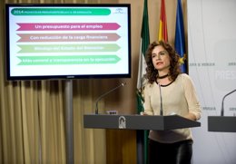 La consejera de Hacienda y Administración Pública, María Jesús Montero