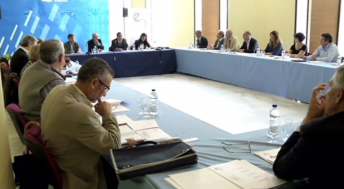 Imagen del pleno del Consejo Económico y Social en Huelva.