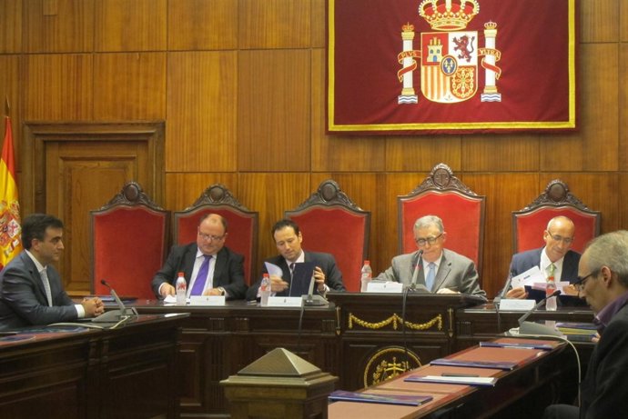 Ignacio Vidau en las jornadas de jueces de paz