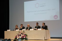 Acto inaugural del curso de la Universidad Isabel I