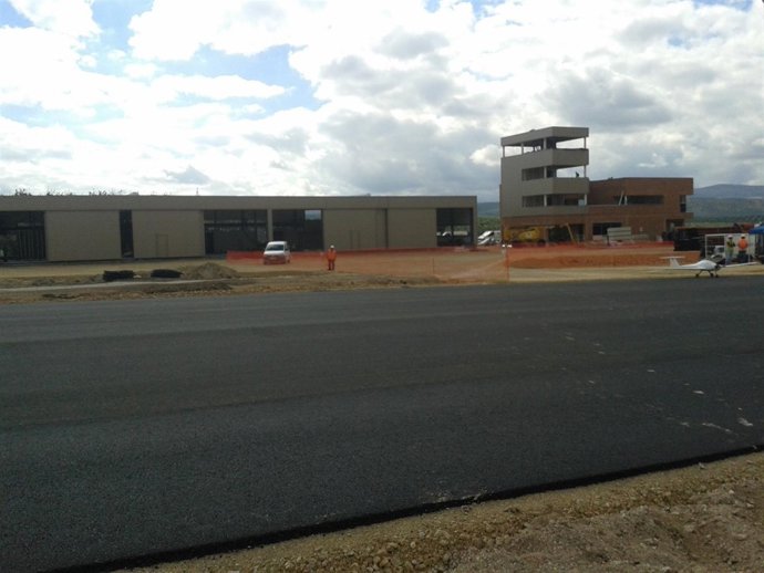 Vista del Centro de Vuelos Experimentales Atlas.