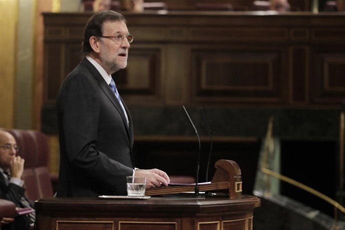 Mariano Rajoy en el Pleno sobre el espionaje