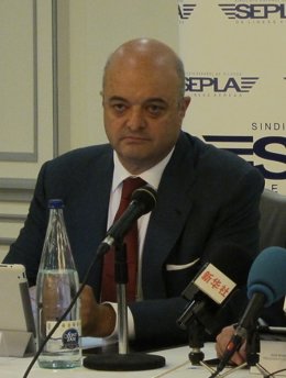 Javier Martínez de Velasco, presidente Sepla