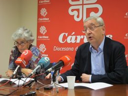 Asunción Orbe y Ángel Iriarte.