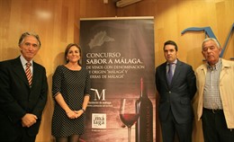 Presentación del concurso de vinos sabor a málaga