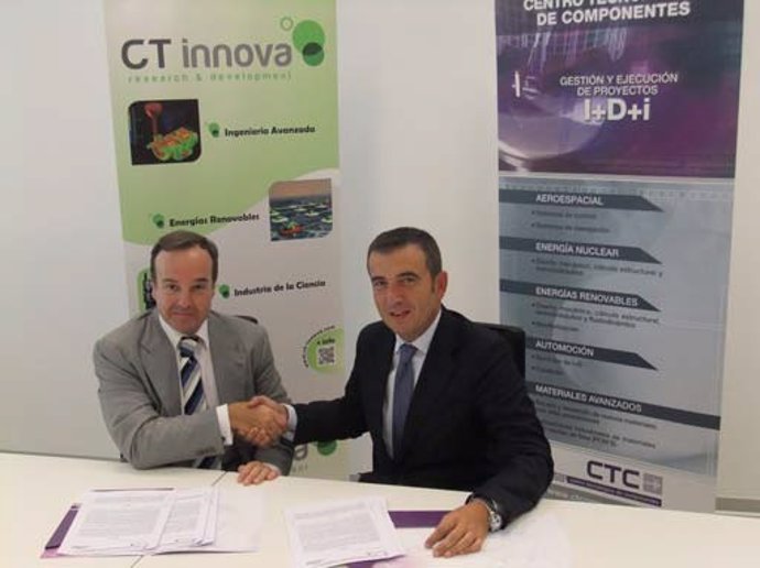 Firma del acuerdo entre CTC y CTInnova