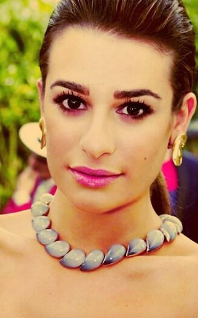 Delgadez de Lea Michele 