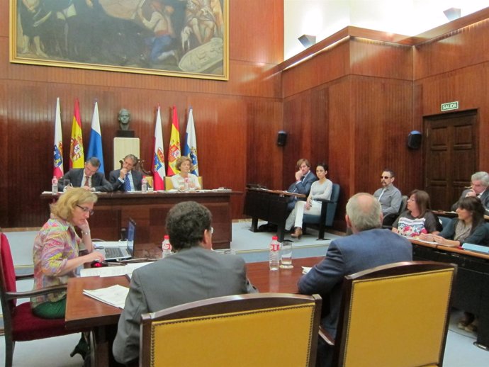 Pleno del Ayuntamiento de Santander