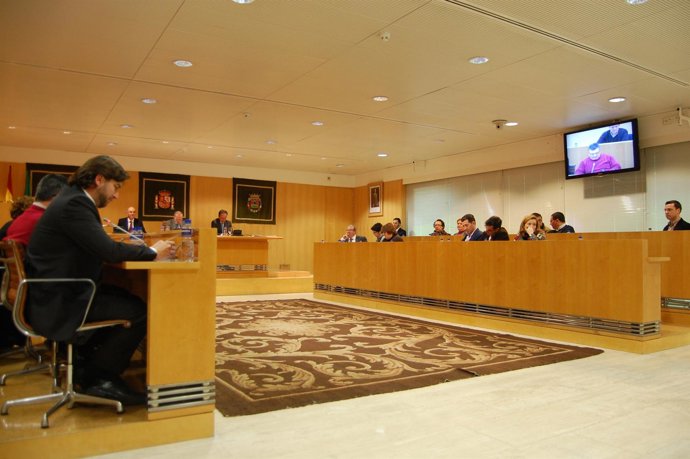 Pleno de la Diputación de Sevilla.