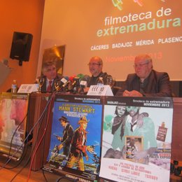 Presentación de la programación de noviembre en la Filmoteca de Extremadura