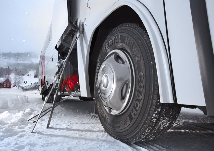 Neumáticos de invierno de Continental para autobuses