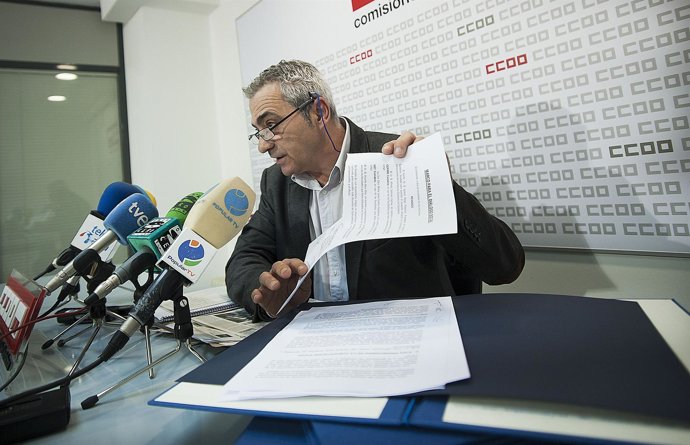 Carlos Sánches, secretario de CCOO Cantabria 