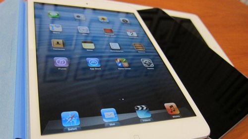 Tablet iPad mini frente al iPad de cuarta generación y el Nexus 7