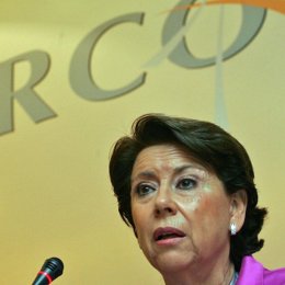 La ministra de Fomento Magdalena Álvarez 