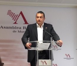 Pujante comparece en sala de prensa de la Asamblea