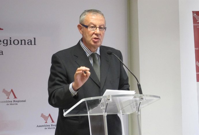 Ruiz Vivo (PP) comparece en rueda de prensa en la Asamblea