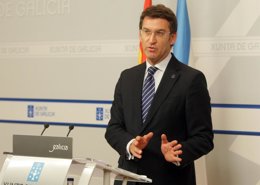 Feijóo en el Consello de la Xunta del 31 de octubre