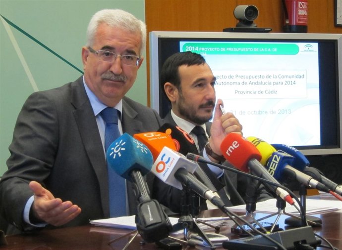 Manuel Jiménez Barrios, consejero andaluz de la Presidencia