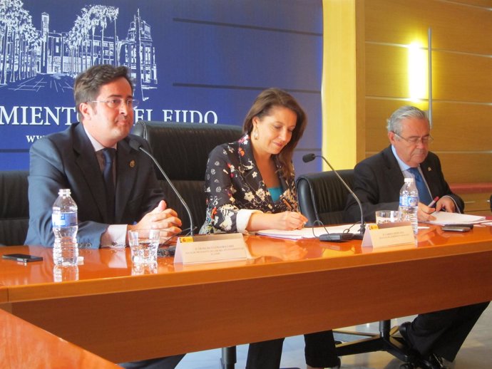 Francisco Góngora, Carmen Crespo y Andrés García Lorca