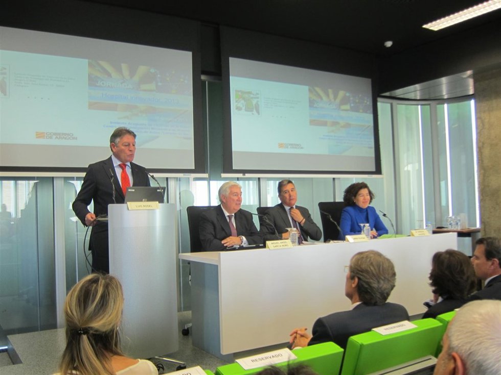Inauguración de la jornaada 'Hospital Innovador'.