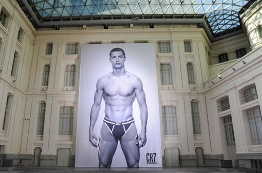 Cristiano Ronaldo presenta su firma de ropa interior en Madrid 