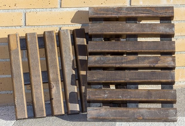 Alcantarillas de madera