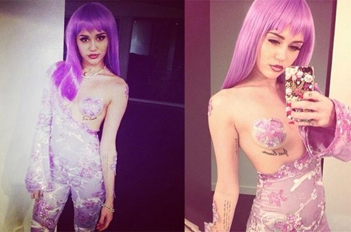 El modelito de Halloween de Miley Cyrus 