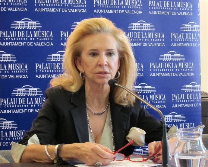 La Presidenta Del Palau De La Música De Valencia, Mayrén Beneyto