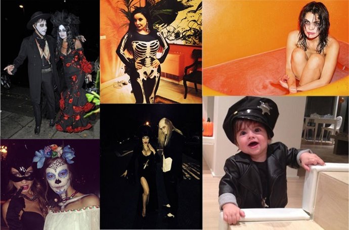 Nuestros famosos de halloween