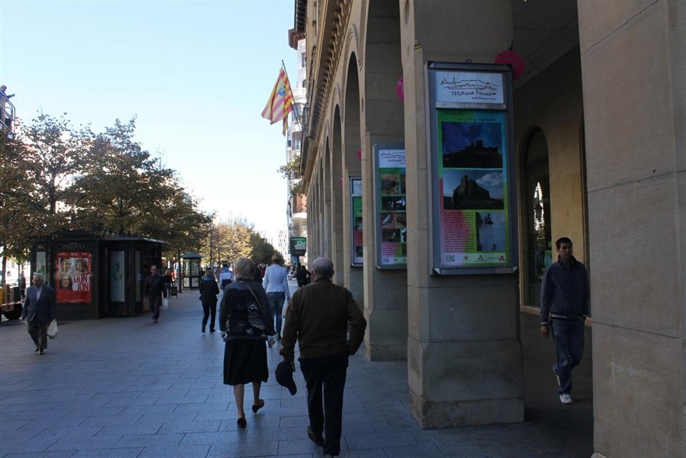 La DPZ promociona los atractivos del Moncayo en la capital aragonesa.